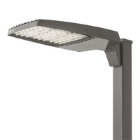 RSX Area Size 3, LED, Up to 42630 Lumens, 5000K, IES type III asymmetric, 120-277V, Square pole mounting, Dark bronze finish,  super durable