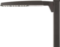 RSX LED Area Light, Size 3, 42630 Lumens, 4000K, Type V distribution, 120-277V, Square pole mounting, Seven-wire receptacle only (no controls), White, super durable