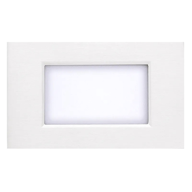 Decorative LED Step Lights - Ambient Wall Lighting For Walkways - 120V or 12V - Multiple Styles and Finishes Available