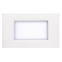Decorative LED Step Lights - Ambient Wall Lighting For Walkways - 120V or 12V - Multiple Styles and Finishes Available