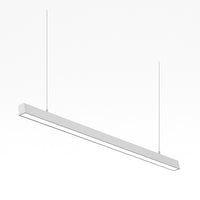 LED Squared Pendant Office Light - 40 Watt - 4600 Lumens - Color Selectable 35K/40K/50K - 120-277V - With Suspension Hanging Kit