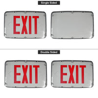 Hazardous Location LED Exit Sign - Choose Red or Green Lettering, 1 Or 2 Sided - With 90 Minute Battery Back-Up
