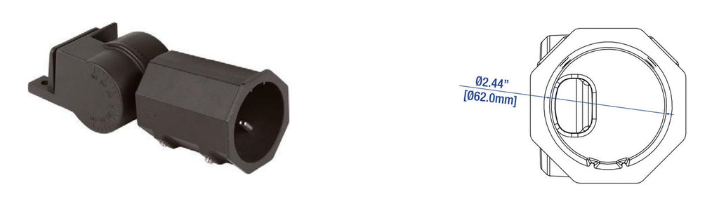 LED Pickleball Court Light - Watt Selectable  400W/320W/240W - 5000K Daylight - Max 69,000 Lumens - 277-480V - Slipfitter Mount - Bronze Finish