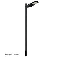 LED Solar Dusk to Dawn Light - 40 Watt - 6000 Lumens - 5000K Daylight - Wall or Post Mount - with Programmable Motion Sensor