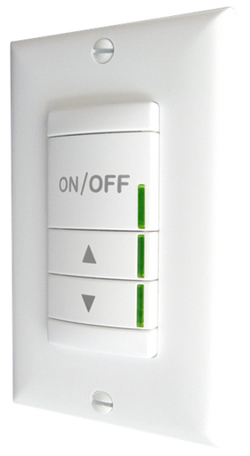 Aesthetic Line Powered Wall Switch, 120-277V, White, Generation Two
