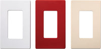 Sensorswitch Screwless Wall-Plate,1 Gang,White