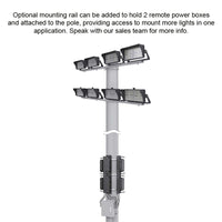 LED Square Stadium Lights - High Output Flood Lighting For Large Areas - 200-480 Volts - Choose Your Wattage