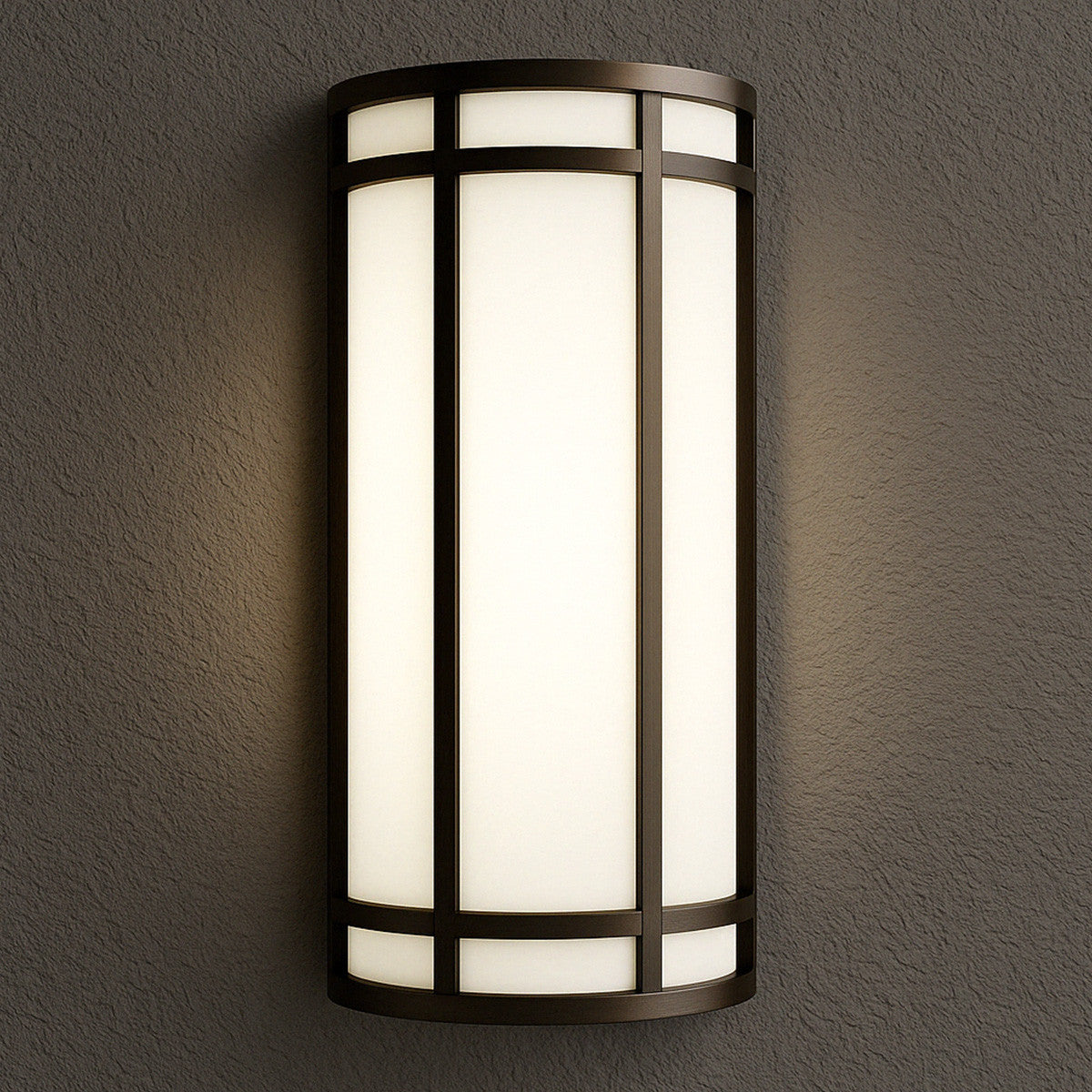 LED Decorative Wall Sconce Bronze Finish Watt Selectable 15W/20W/25W - 2,400 Lumens - 9X18 Inches - Color Tunable 30/40/50K
