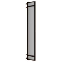 LED Decorative Wall Sconce Bronze Finish Watt Selectable 20W/25W/30W - 2,800 Lumens - 9X24 Inches - Color Tunable 30/40/50K