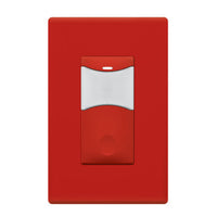 Wall Switch Sensor, Night Light, White - WSX PDT 2P 2SA RD