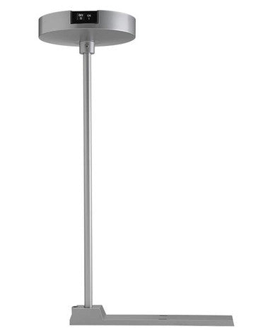 Rigid Ceiling Current Limiting Pendant Stem Kit, 24IN Nominal Length, Silver