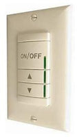 Low Voltage Push-Button Wallpod, Raise/Lower Dimming, Ivory