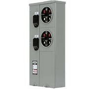Siemens - WEP2211 UNI-PAK Meter Stack 200 Amp, 2 Gang, 1 Phase, 125 Amp, 4 Jaw, Ringed, EUSERC