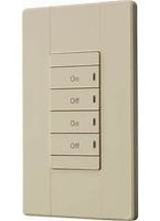 Low Voltage Push-Button Wallpod, Four Pole, Ivory, Low Temperature / High Humidity