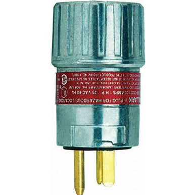 Straight Blade Plug, 125 VAC, 20A, 2P, 5-20P, 3W, Gray - UGP-20231QW