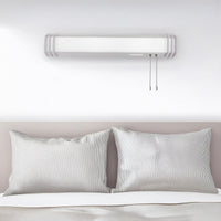 Traditional Hospital Bed Light - 3 Foot - 20W Uplight - 36W Downlight - 120-277V - Color Temperature Selectable 27K/30K/40K - White Finish