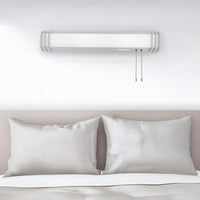 Traditional Hospital Bed Light - 3 Foot - 20W Uplight - 36W Downlight - 120-277V - Color Temperature Selectable 27K/30K/40K - White Finish