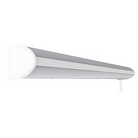 Traditional Hospital Bed Light - 4 Foot - 20W Uplight - 40W Downlight - 120-277V - 4000K Cool White - White Finish