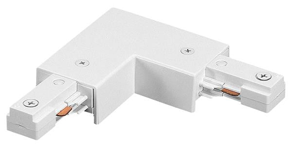 Trac-Master Adjustable Connector, 2-Circuit, White