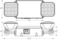 High Lumen LED Emergency Unit, White