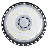 200 Watt UFO LED High Bay Light - 27,000 Lumens - 5000K Daylight - 120-277V - Black Finish