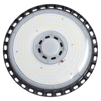 200 Watt UFO LED High Bay Light - 27,000 Lumens - 5000K Daylight - 120-277V - Black Finish