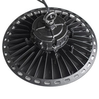 200 Watt UFO LED High Bay Light - 27,000 Lumens - 5000K Daylight - 120-277V - Black Finish