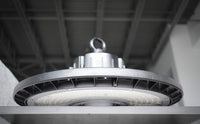 500 Watt UFO LED High Bay Light - 80,000 Max Lumens With Selectable Output - Color Selectable 30K/40K/50K - 120-277V - Black Finish