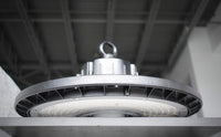 200 Watt UFO LED High Bay Light - 27,000 Lumens - 5000K Daylight - 120-277V - Black Finish