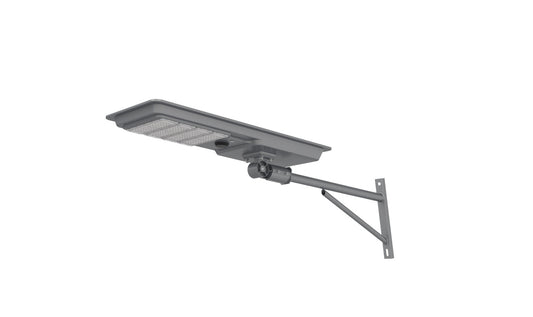 Solar LED Dusk to Dawn Pole Light - 100 Watt - 10,000 Lumens - With Clamp and Arm Mounting
