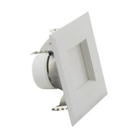 4 Inch Square Recessed Can Retrofit - 6.5 Watt - 600 Lumens - Color Selectable 27K/30K/35K/40K/50K - 120V - Recessed Can Required - Dimmable