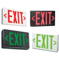 LED Compact Exit Signs - Choose Your Options