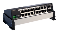 VIA,DIN Mount,16-Ports,RJ45 Connector,Empty SFP Slots,PoE   Enabled