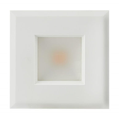 4 Inch Square Recessed Can Retrofit - 6.5 Watt - 600 Lumens - Color Selectable 27K/30K/35K/40K/50K - 120V - Recessed Can Required - Dimmable