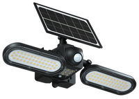 LED Solar Wall Lights - Solar Powered Security Light Fixtures - Wall Mount - Color Temperature Selectable