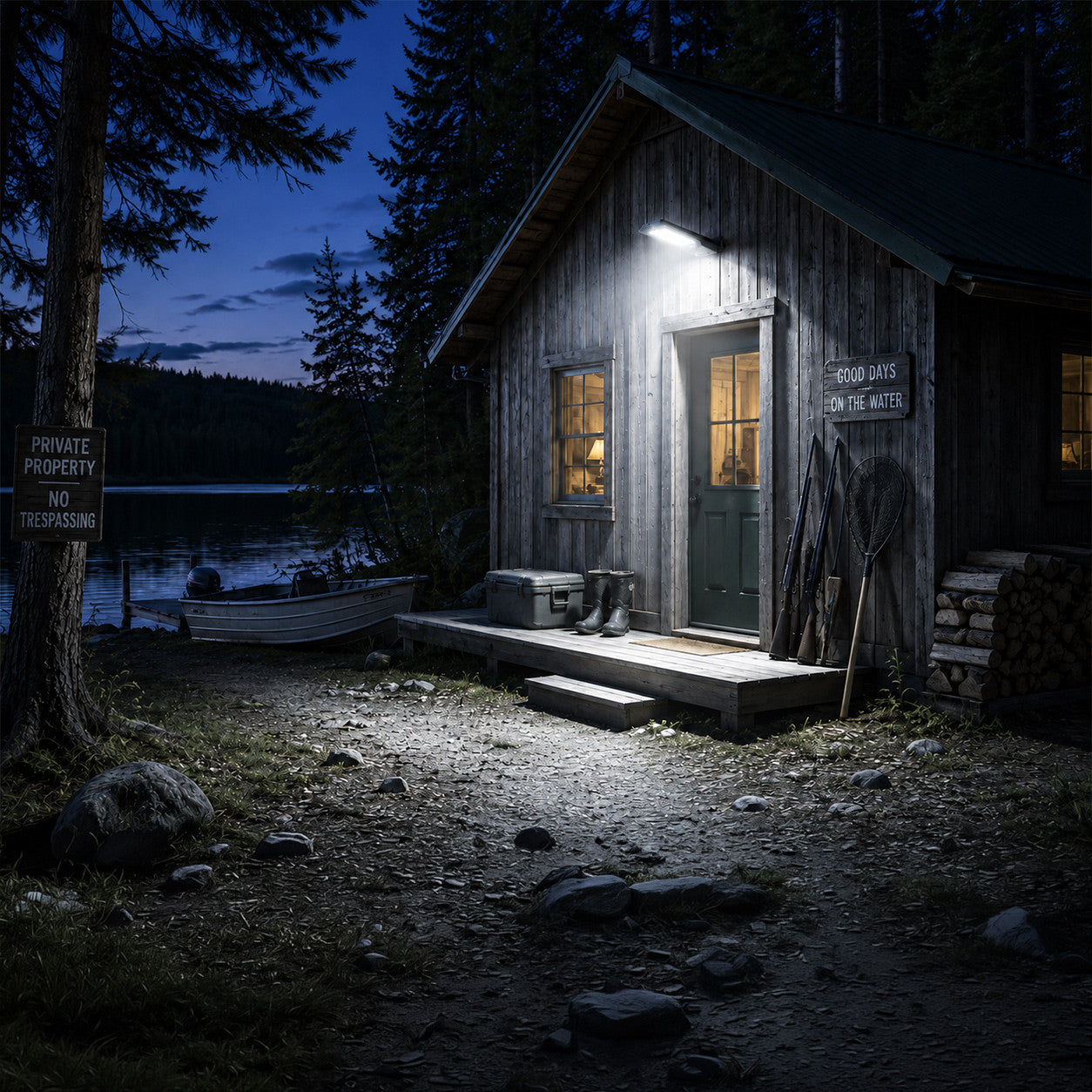 LED Dusk to Dawn Outdoor Solar Lights - Post or Wall Mounted - Choose from Multiple Wattages