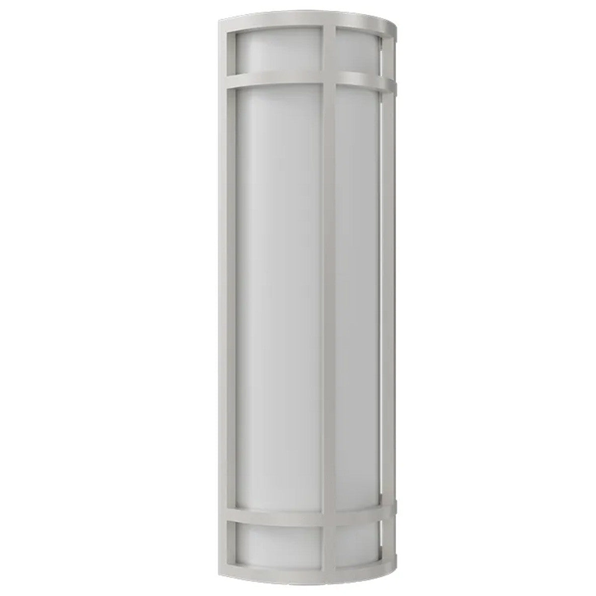 LED Decorative Wall Sconce Silver Finish 20 Watt - 1,500 Lumens - 6X18 Inches - Color Tunable 30/40/50K