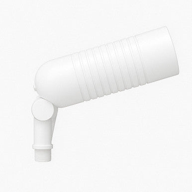 Slim Bullet LED Landscape Light - 8 Watts - 700 Lumens - 120V - Color Temperature Selectable 30K/40K/50K  - Knuckle Mount With Included Stake - White Finish