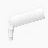 Slim Bullet LED Landscape Light - 8 Watts - 700 Lumens - 120V - Color Temperature Selectable 30K/40K/50K  - Knuckle Mount - White Finish