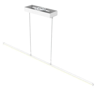 Decorative Linear LED Tube Light - 4 Foot - Multi Watt Selectable 20/25/30 Watts - Color Temperature Selectable 30K/35K/40K - White Finish - 120-277V