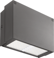 LED Wall Pack, LED, 5000K, 120-277V, Dark Bronze Finish, Super Durable,