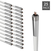 LED T5 Bulbs - Slim Fluorescent Bulb Replacements - Ballast Bypass Or Plug and Play - Choose Your Color Temperature