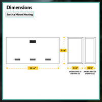 Micro Emergency Power Systems -  Battery Back Up Fixtures With Multiple Options for Load, Mounting Method and Adjustable Output