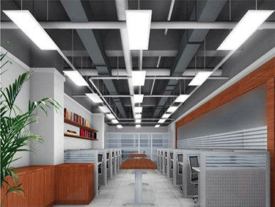 LED Suspended Panel Lights - Modern Hanging Light Fixture - Color Temperature Selectable