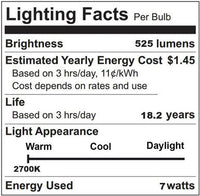 LED BR20 Bulbs With E26 Base - Indoor Flood Bulb Replacements - Choose Your Color Temperature