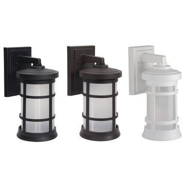 LED Outdoor Milano Lights - Residential Exterior Light Fixtures - Choose From Wall or Post Mount - Available With Integrated LED or E26 Socket - Color Temperature and Finish Options Available