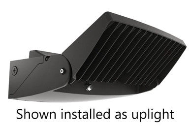 LED Uplight Wallpacks - Commercial Wall Fixtures With Adjustable Light - Choose Your Wattage